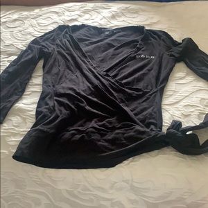 Bebe wrap top
